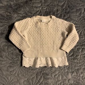 Baby girl sweater